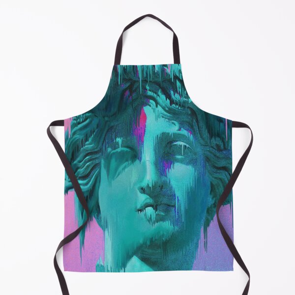Item preview, Vaporwave Glitch Melting Statue designed and sold by zerocult.