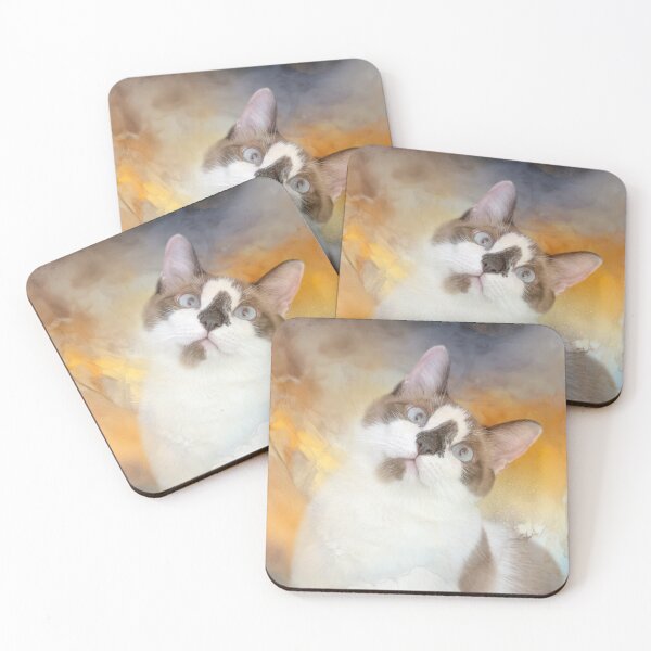Item preview, Fun Snowshoe Cat designed and sold by Elisabeth Lucas.