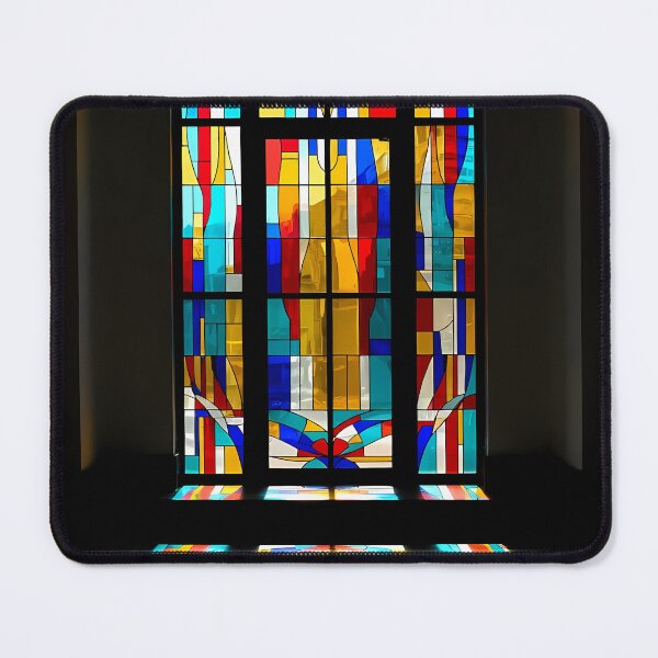 Item preview, Modern Colorful Stained Glass Texture (image size 7840x11680) designed and sold by Digital-Davinci.