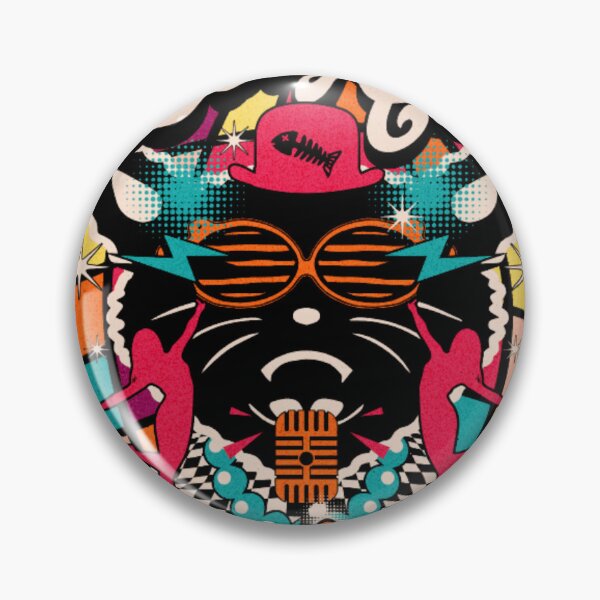 Item preview, The Boogie Cat Retro Disco Dance Party Feline Graphic Tee designed and sold by GenZFashion000.