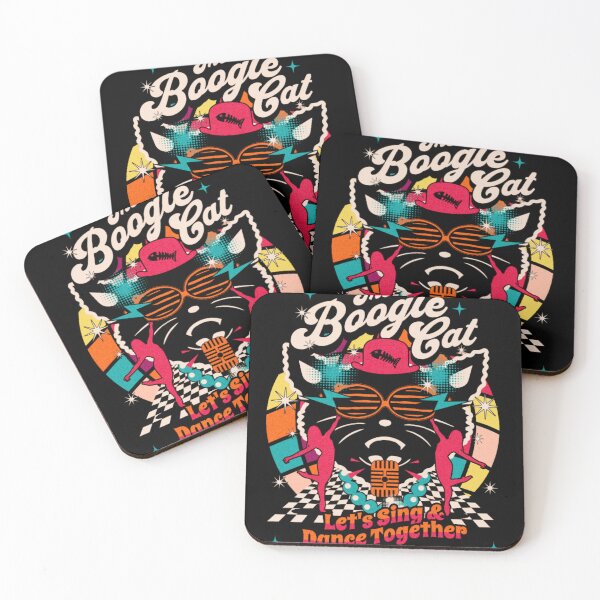 Item preview, The Boogie Cat Retro Disco Dance Party Feline Graphic Tee designed and sold by GenZFashion000.