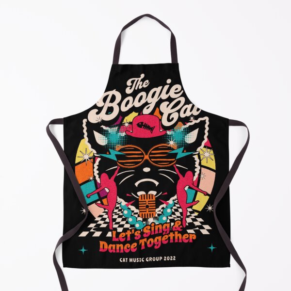Item preview, The Boogie Cat Retro Disco Dance Party Feline Graphic Tee designed and sold by GenZFashion000.