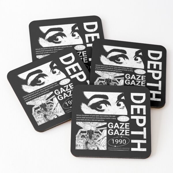 Item preview, Depth Gaze Gaze Unlock the Power of Your Eyes Streetwear Art Print designed and sold by GenZFashion000.