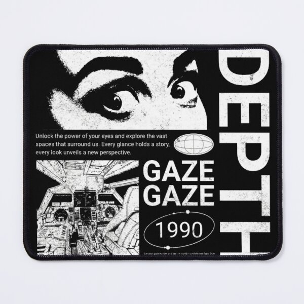 Item preview, Depth Gaze Gaze Unlock the Power of Your Eyes Streetwear Art Print designed and sold by GenZFashion000.
