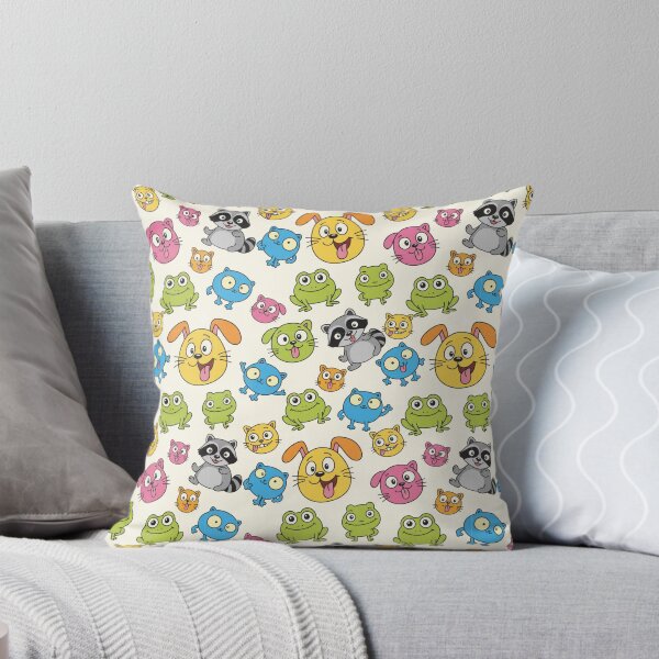 Item preview, Cute Cartoon Animals Seamless Pattern designed and sold by FashioonTrends.
