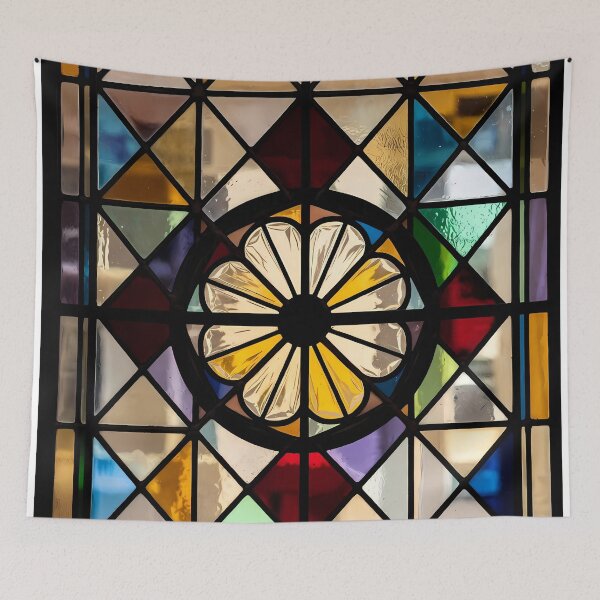Item preview, Modern Colorful Stained Glass Texture (image size 7840x11680) designed and sold by Digital-Davinci.
