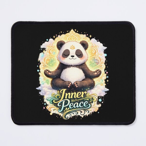 Item preview, Inner Peace – Meditating Panda Yoga Art designed and sold by Trove Designs.