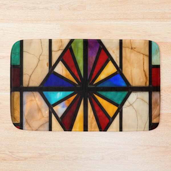 Item preview, Modern Colorful Stained Glass Texture (image size 7840x11680) designed and sold by Digital-Davinci.