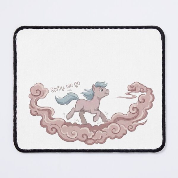 Item preview, Softly We Go Horse - Pink designed and sold by miniqing.