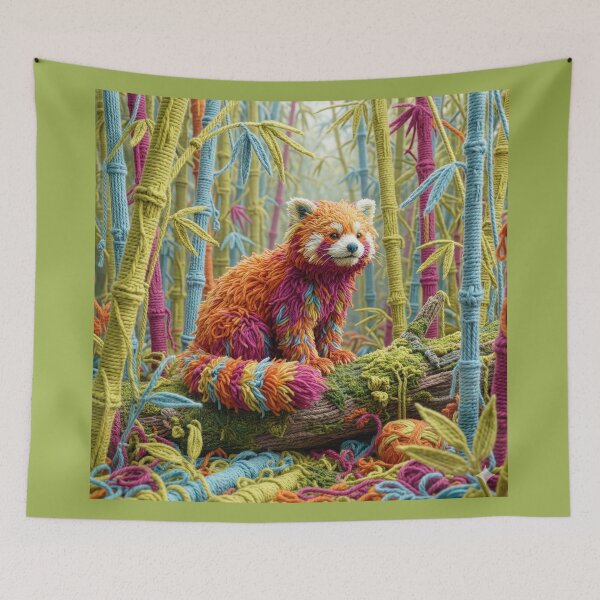 Item preview, Yarn Red Panda en Yarn Bamboo Grove designed and sold by Tridentulus.