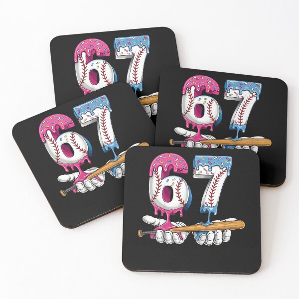 Item preview, Baseball 67 Ice Cream Drip Six Seven Boys Funny Meme designed and sold by Juansustait.