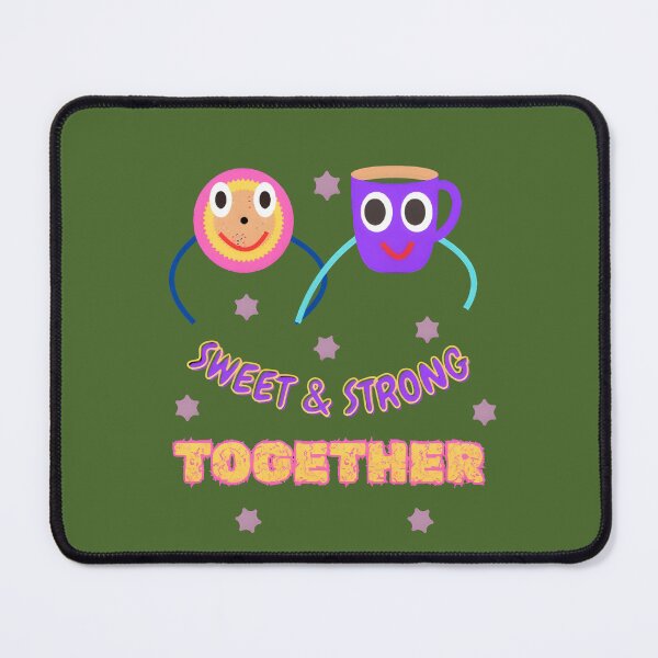 Item preview, Sweet & Strong Together Friendship Illustration designed and sold by HopeAndHustle.