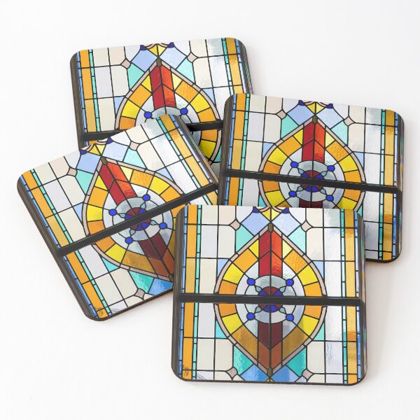 Item preview, Modern Colorful Stained Glass Texture (image size 7840x11680) designed and sold by Digital-Davinci.