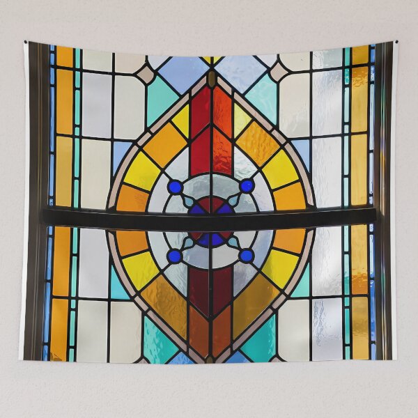Item preview, Modern Colorful Stained Glass Texture (image size 7840x11680) designed and sold by Digital-Davinci.
