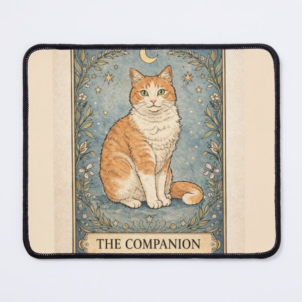 Item preview, The Companion Custom Pet Tarot Card Art Print designed and sold by goodcrystals.