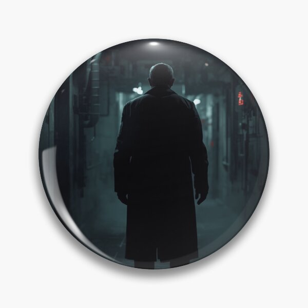 Artikelvorschau, Ashfall Files | Silent Witness | Noir-Sci-Fi-Detektiv im Korridor einer Raumstation entworfen und verkauft von Element Horizon Studio.