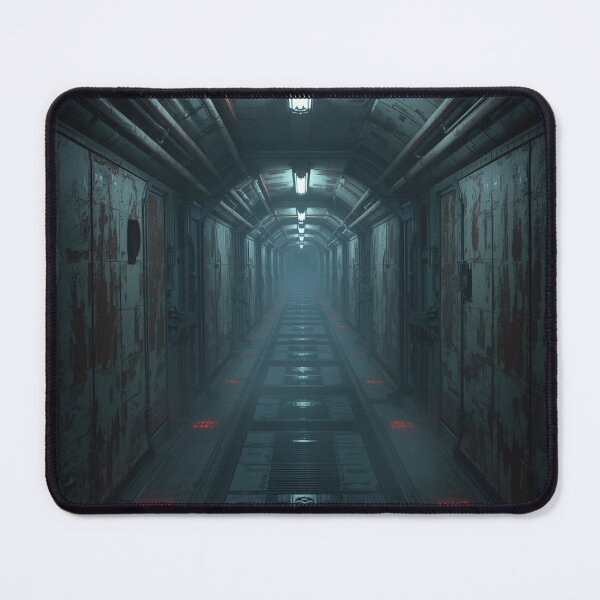 Item preview, Ashfall Files | Sector Twelve Corridor | Noir Sci-Fi Space Station Environment designed and sold by Element Horizon Studio.