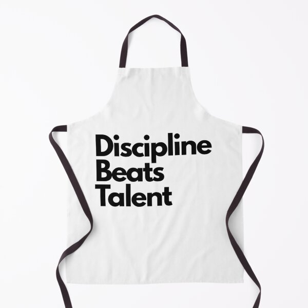 Item preview, Discipline Beats Talent Motivation Quote designed and sold by Adappai.