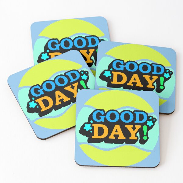 Item preview, Good Day – A Positive and Cheerful Phrase to Start the Day Well designed and sold by AstronautMerch.