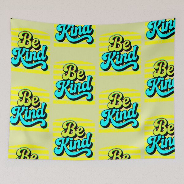 Item preview, Be Kind – Positive Phrase with Large and Beautiful Typography designed and sold by AstronautMerch.