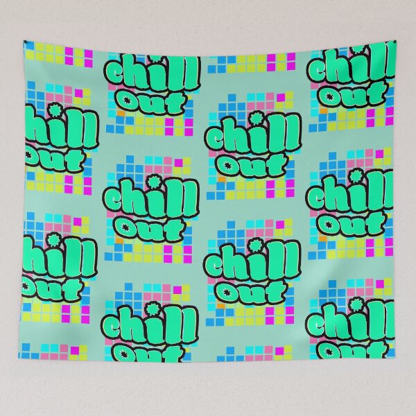 Item preview, Chill Out – Frase Relajada con Estilo Moderno y Buenas Vibras designed and sold by AstronautMerch.