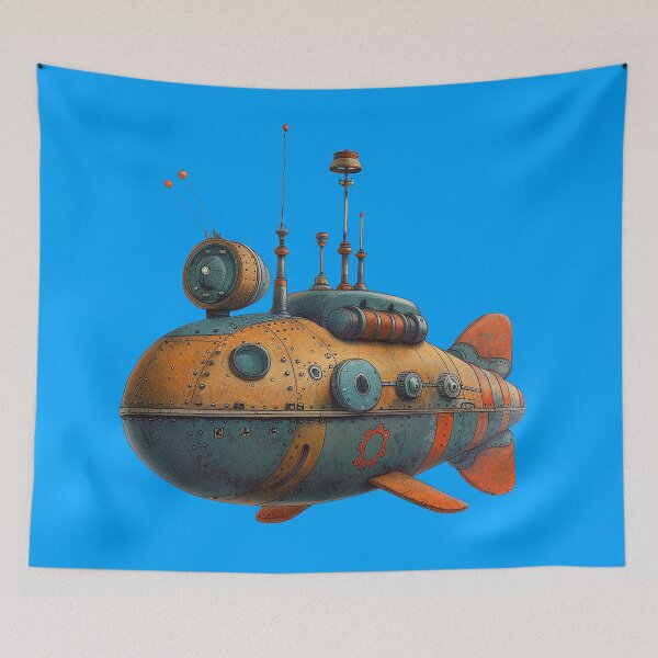 Item preview, Steampunk Explorer Submarine designed and sold by ellieknight911.