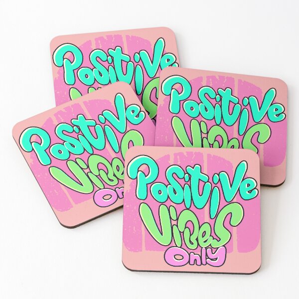Item preview, Positive Vibes Only – Motivational Phrase with Good Energy designed and sold by AstronautMerch.