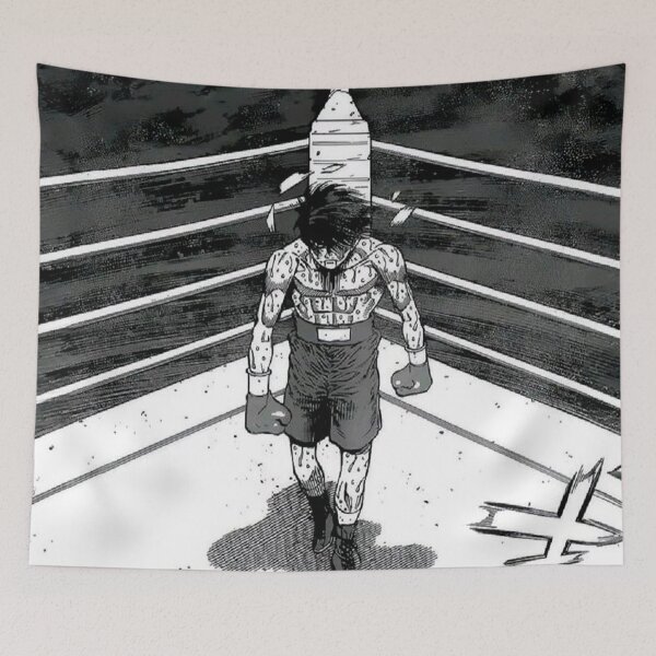 Item preview, Hajime no Ippo Motivational Manga Poster - Discipline & Resilience Gym Art designed and sold by Mangartist07.