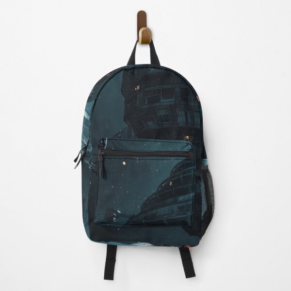 Item preview, Ashfall Files | Orbital Station Exterior | Noir Sci-Fi Space Station Art designed and sold by Element Horizon Studio.