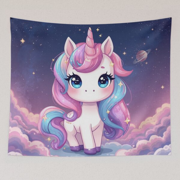 Item preview, Unicorn Floating in Pastel Dream designed and sold by Uniquely Yours.