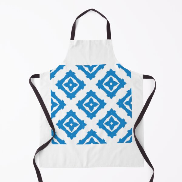 Item preview, Cobalt Blue Diamond Ikat designed and sold by Tinaartth .