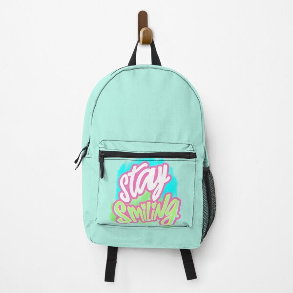 Item preview, Stay Smiling – Positive Phrase with Modern Typography and Pastel Colors designed and sold by AstronautMerch.