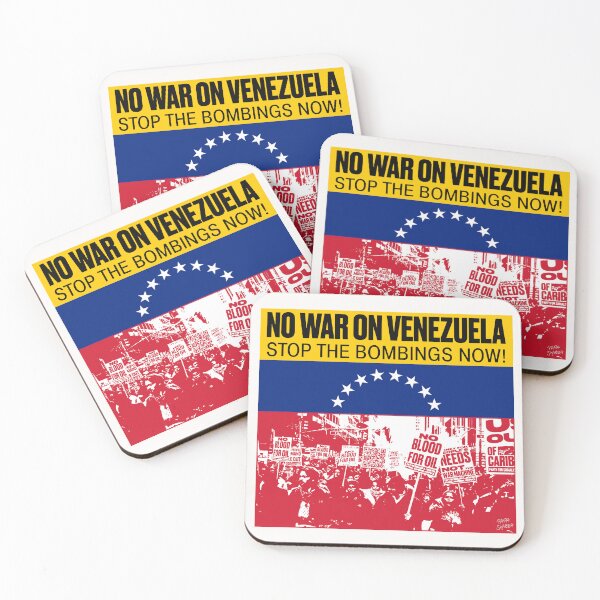 Item preview, No War on Venezuela;  designed and sold by StickerApe.