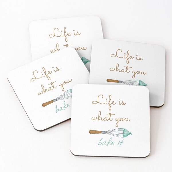 Item preview, Life is what you bake it! designed and sold by Happy Designs Studio.