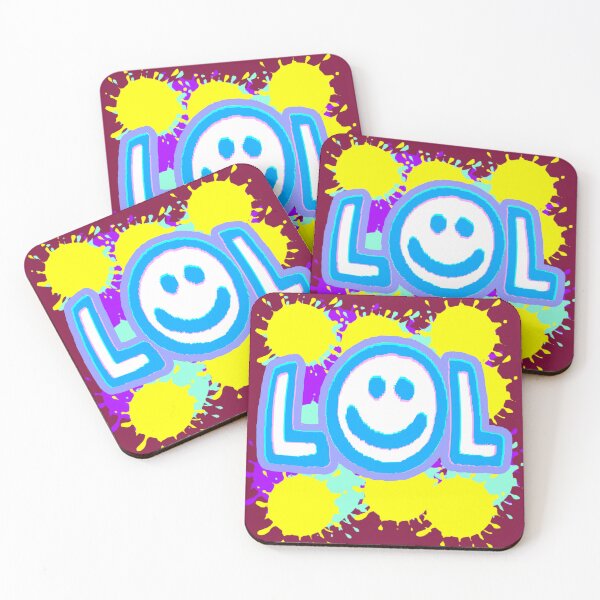 Item preview, LOL – Fun Design with Smiley Face and Cheerful Style designed and sold by AstronautMerch.