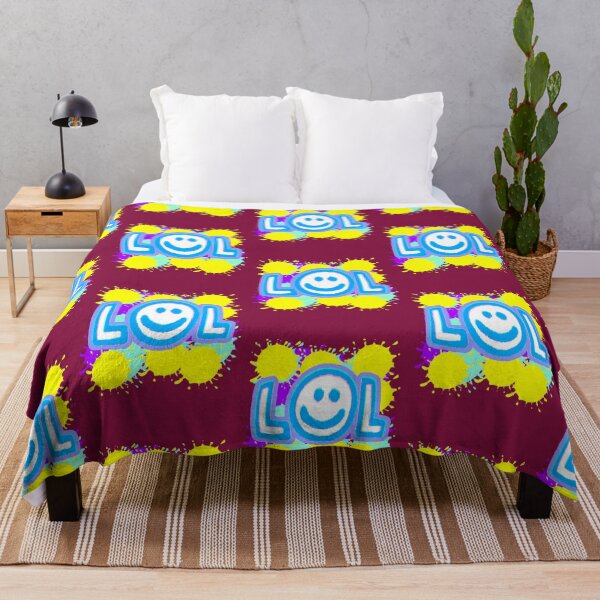 Item preview, LOL – Fun Design with Smiley Face and Cheerful Style designed and sold by AstronautMerch.