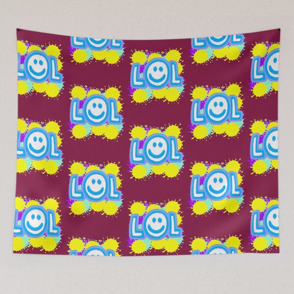Item preview, LOL – Fun Design with Smiley Face and Cheerful Style designed and sold by AstronautMerch.
