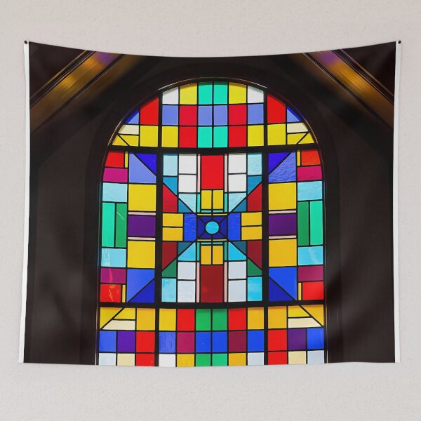 Item preview, Modern Colorful Stained Glass Texture (image size 7840x11680) designed and sold by Digital-Davinci.