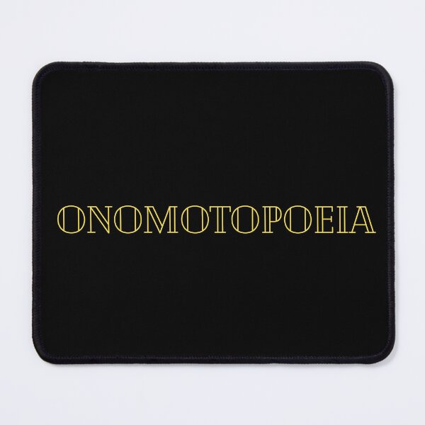 Item preview, "Onomatopoeia - Bold Linguistics Graphic" designed and sold by DANISH_SHAIKH.