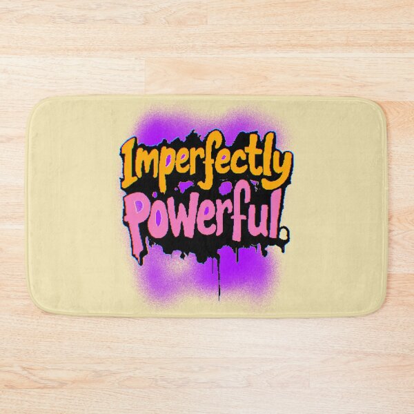 Item preview, Imperfectly Powerful – Motivational Phrase in Graffiti Style with Urban Attitude designed and sold by AstronautMerch.
