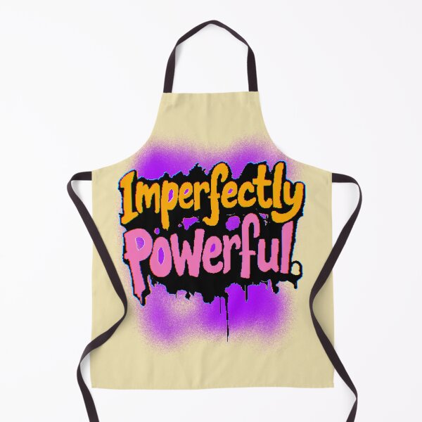 Item preview, Imperfectly Powerful – Motivational Phrase in Graffiti Style with Urban Attitude designed and sold by AstronautMerch.