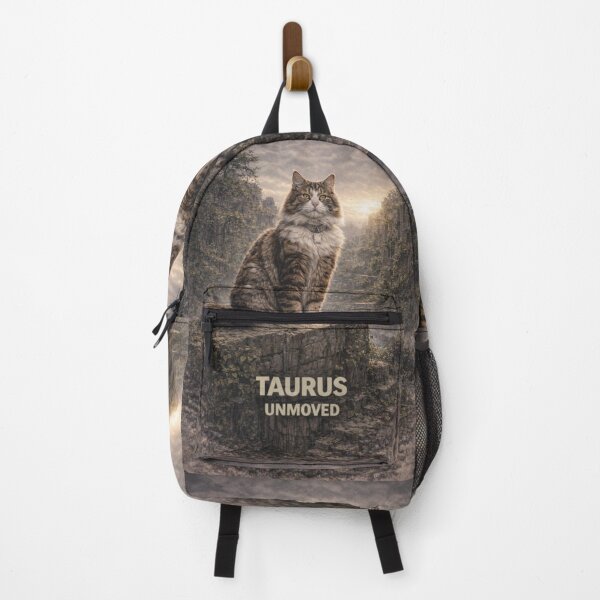 Item preview, Taurus Cat Zodiac Art – Unmoved Astrology Illustration designed and sold by TroyTheTerrific.