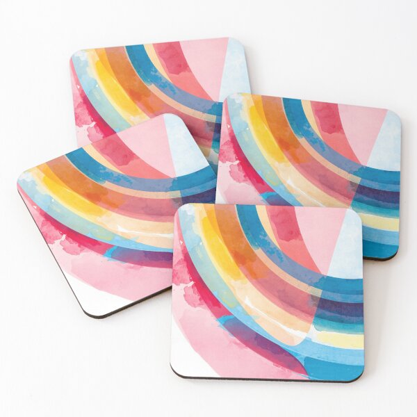 Item preview, Pastel Arc Flow Abstract designed and sold by Harmonic_Layers.