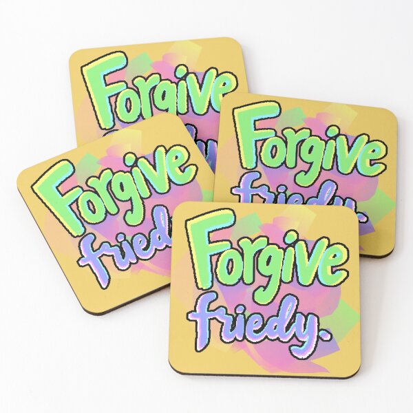Item preview, Forgive Friedy – An ironic phrase with a dark style and rebellious attitude designed and sold by AstronautMerch.