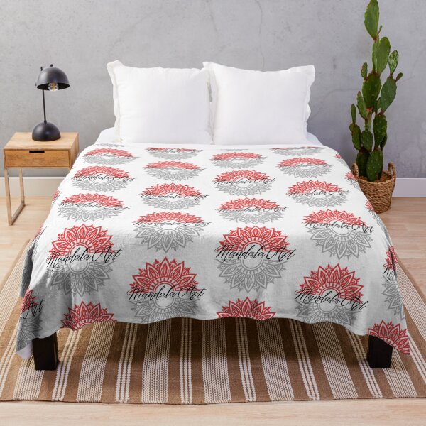 Item preview, Dual Lotus Mandala – Balance of Fire and Calm designed and sold by kuikai123.