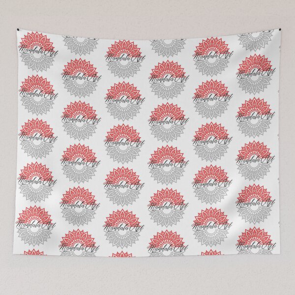 Item preview, Dual Lotus Mandala – Balance of Fire and Calm designed and sold by kuikai123.