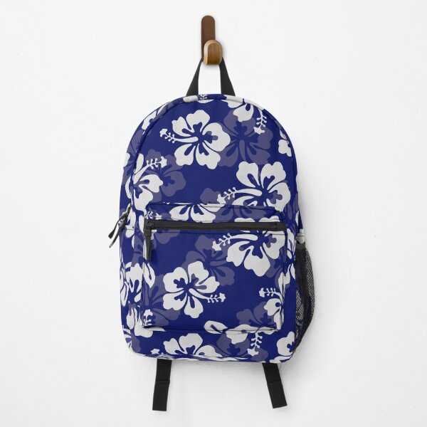 Item preview, Hibiscus Floral on Blue designed and sold by PurplleArtz .