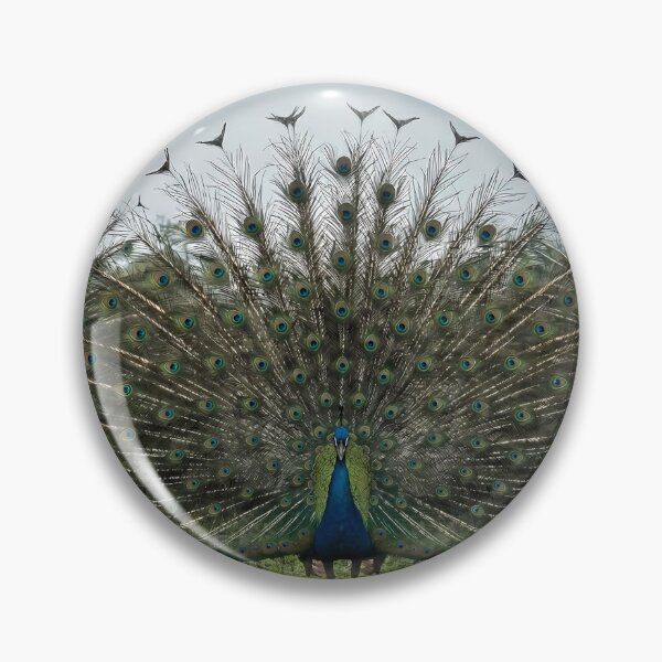 Item preview, Monsoon Majesty – Trio of Dancing Peacocks in the Rain Wall Art designed and sold by sugato123.