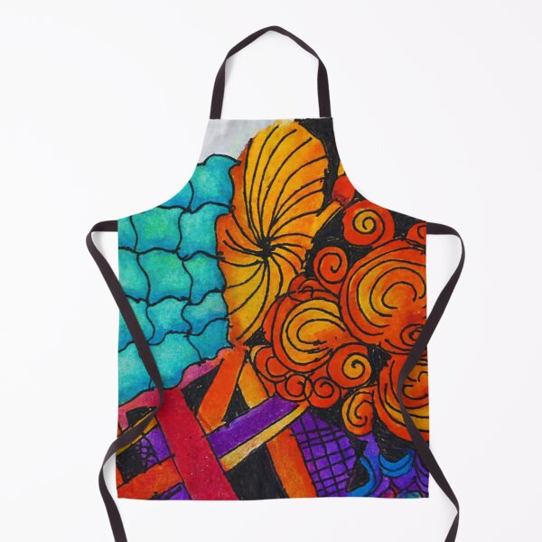 Item preview, Colorburst Zentangle: Spirals, Scales & Radiant Lines designed and sold by LuxuryApparels.