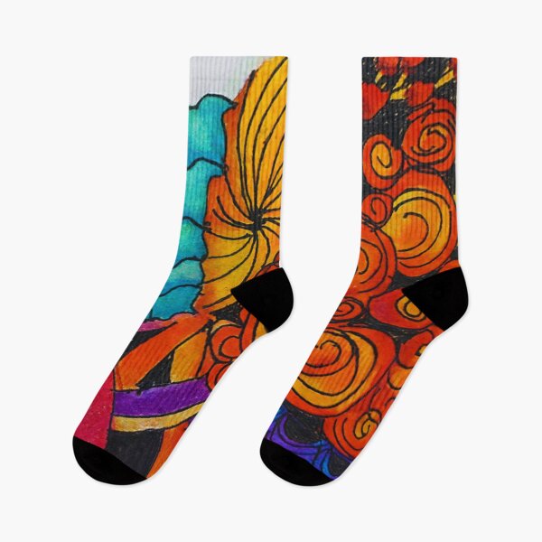 Item preview, Colorburst Zentangle: Spirals, Scales & Radiant Lines designed and sold by LuxuryApparels.